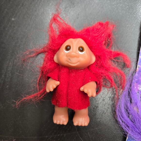 Vintage Troll Doll Lot Of 4 - Picture 5 of 6